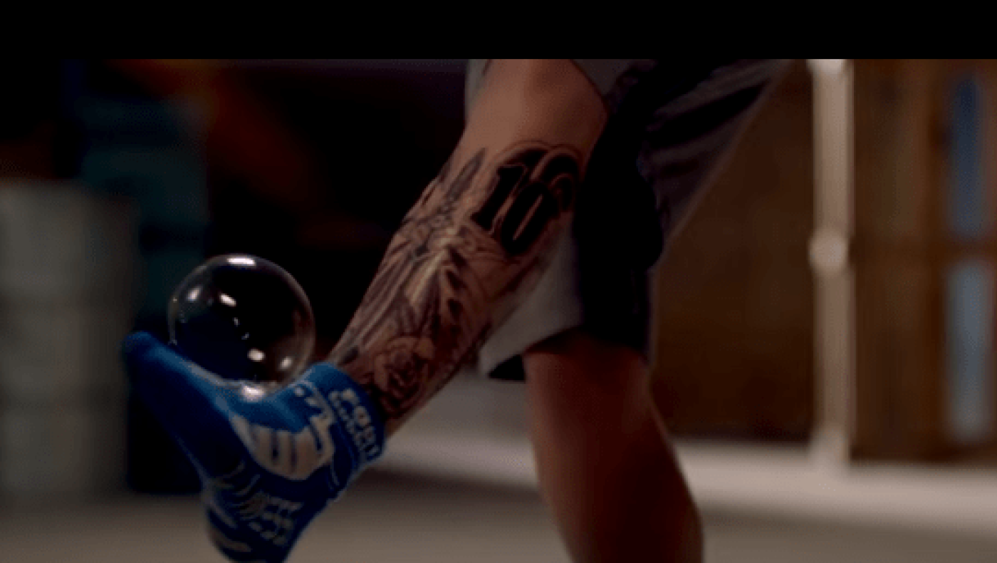 «Τσαλιμάκια» Μέσι με... φούσκες! (video)