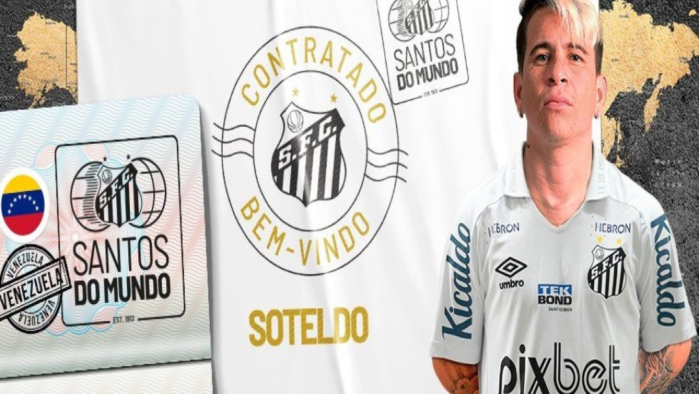 Ο Σοτέλδο ενδιέφερε τον ΠΑΟΚ, αλλά κατέληξε στη Σάντος που τον ανακοίνωσε με τρομερό βίντεο!