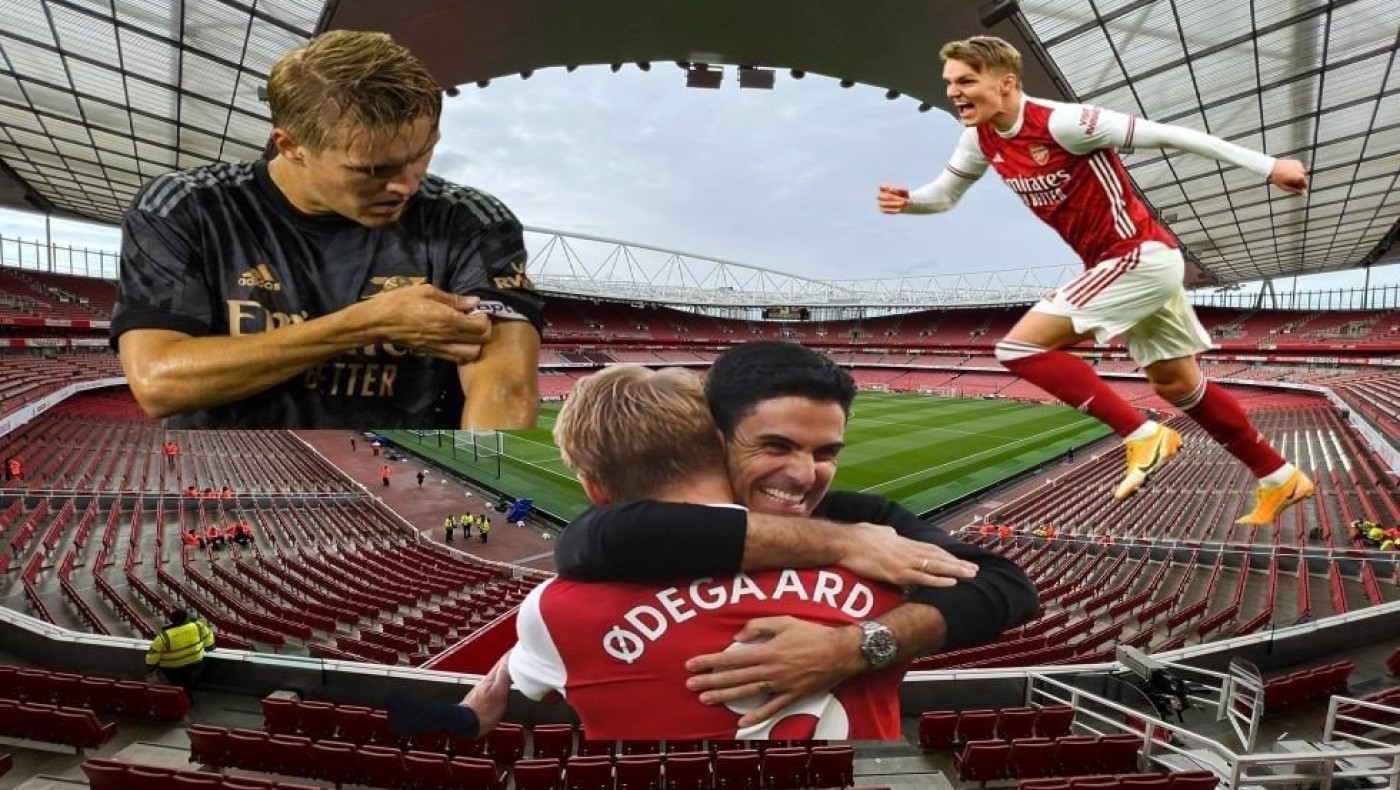 Όντεγκααρντ, ένα wonderkid που έγινε ηγέτης στην Άρσεναλ