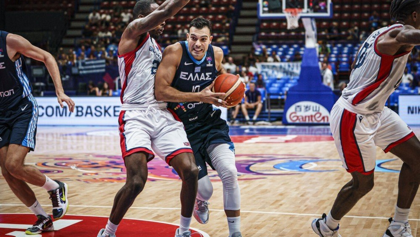 Eurobasket 2022: Με ηγέτη τον Σλούκα η Εθνική μας έκανε κόντρα στη Μ. Βρετανία στο 3x3