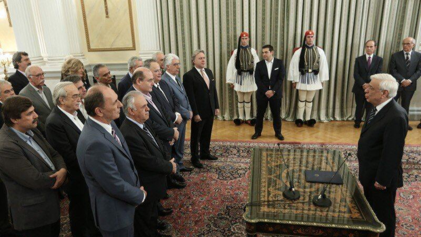 Ορκίστηκε ενώπιον του Προέδρου της Δημοκρατίας η νέα κυβέρνηση