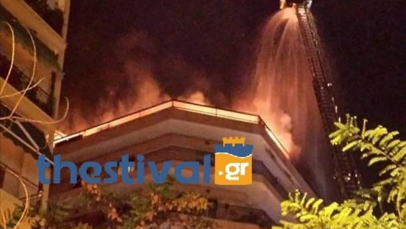 Τραγωδία στη Θεσσαλονίκη! Ζευγάρι κάηκε την ώρα που κοιμόταν (video)