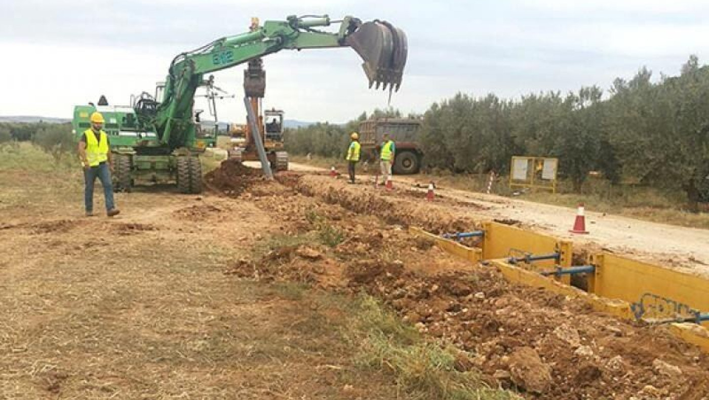 Ν. Πλάγια Χαλκιδικής: Σε εξέλιξη η κατασκευή αποχετευτικού δικτύου 