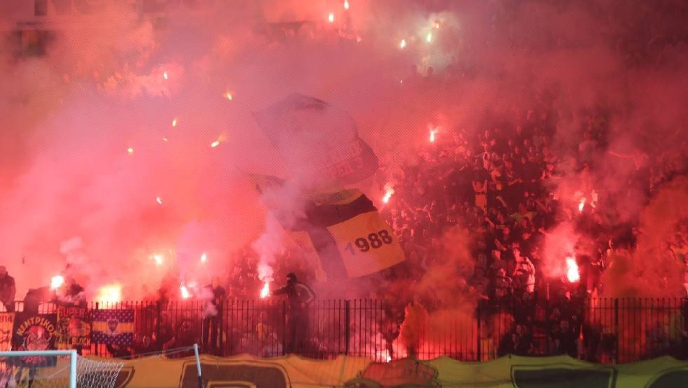Άρης: Πήρε «φωτιά» το Κλεάνθης Βικελίδης στην είσοδο των ομάδων