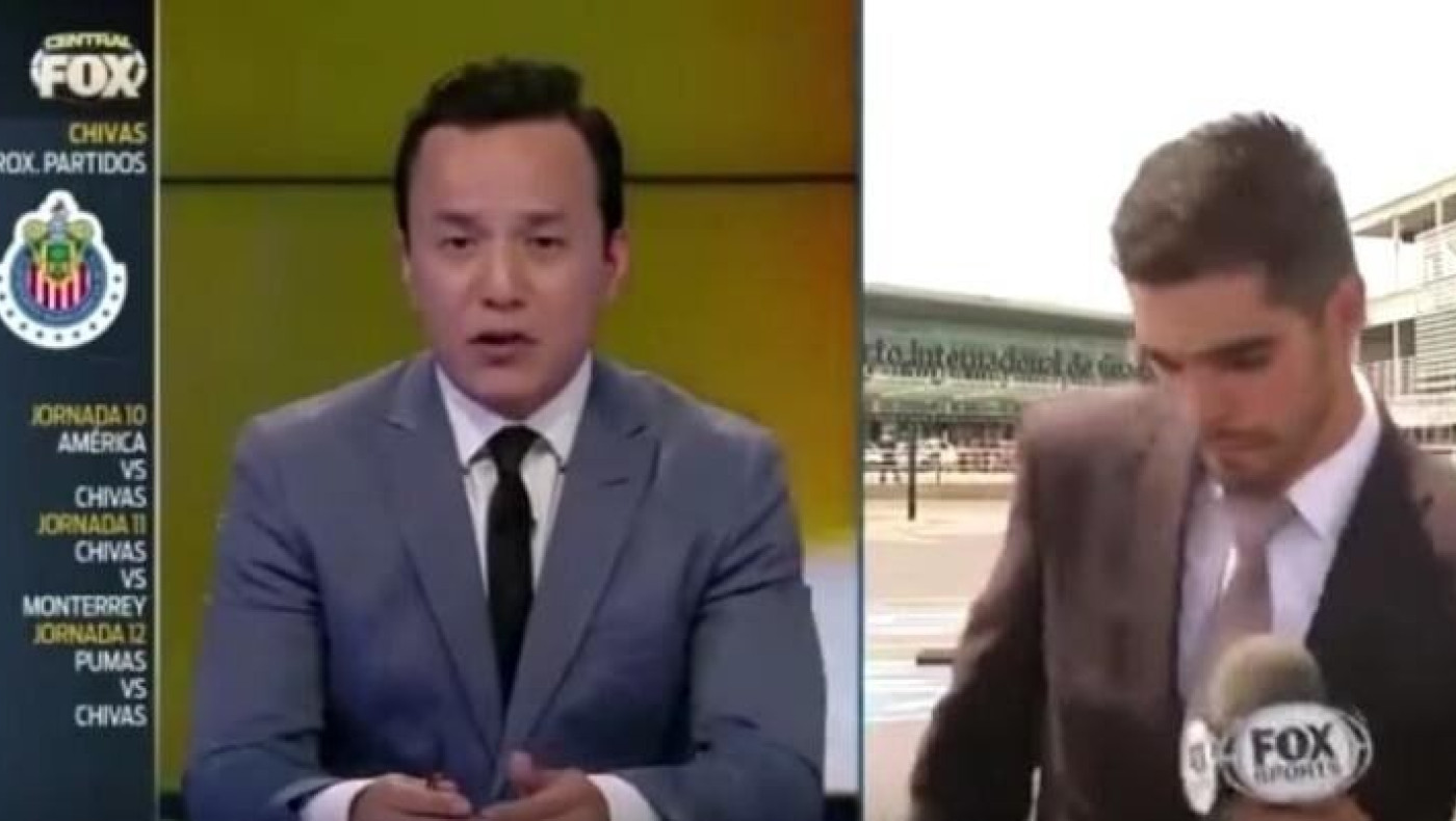 Δημοσιογράφος χτυπήθηκε από αμάξι σε ζωντανή σύνδεση! (ΒΙΝΤΕΟ)