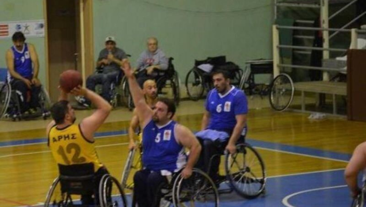 Κοντά στην ομάδα μπάσκετ με αμαξίδιο η ΚΑΕ Άρης