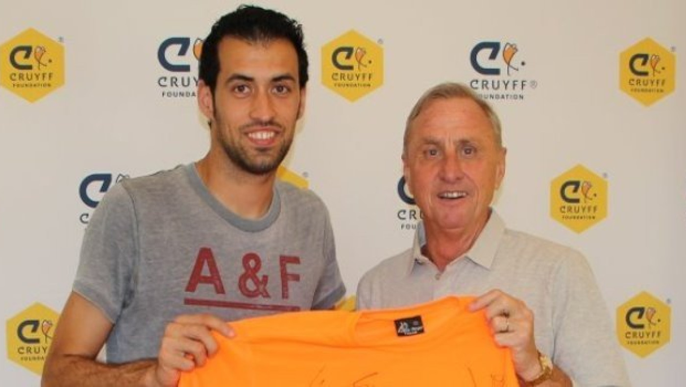 Επισκέφθηκε τον Κρόιφ ο Μπουσκέτς