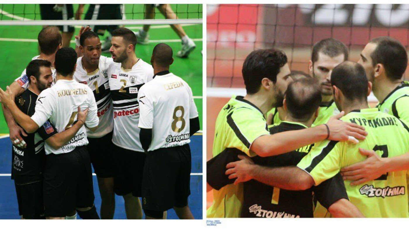 LIVE: ΠΑΟΚ - Άρης (3η αγωνιστική VolleyLeague)