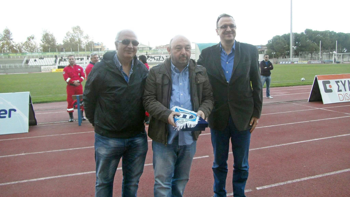 Ο Πιερικός τίμησε τον Βασίλη Μάστορα