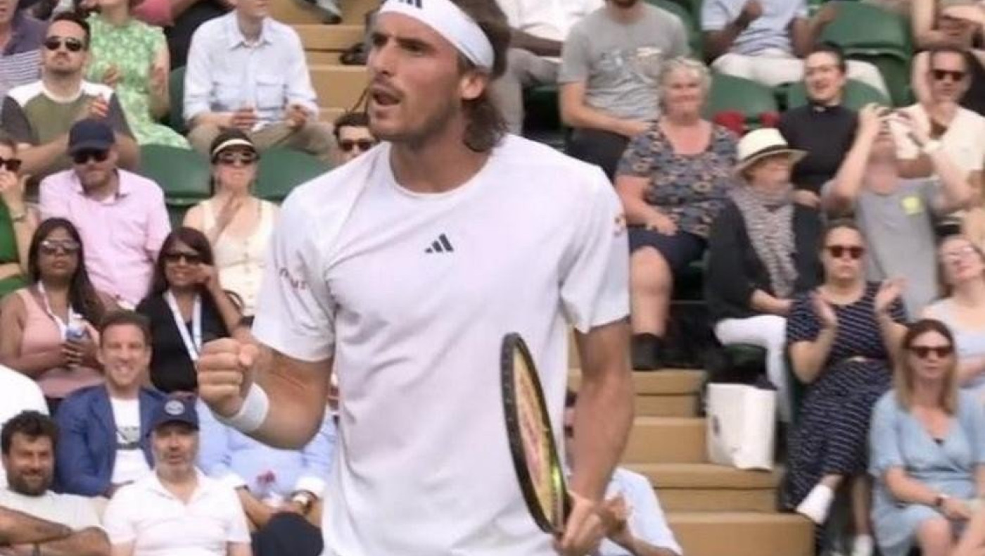 Σαρωτικός ο Στέφανος, προκρίθηκε στον τέταρτο γύρο του Wimbledon