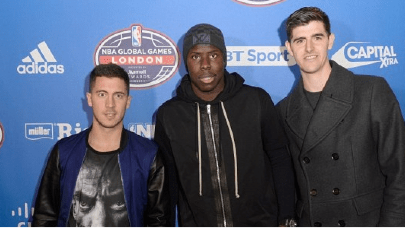 Άρσεναλ, Τσέλσι και Ντρογκμπά σε αγώνα του ΝΒΑ! (pics)