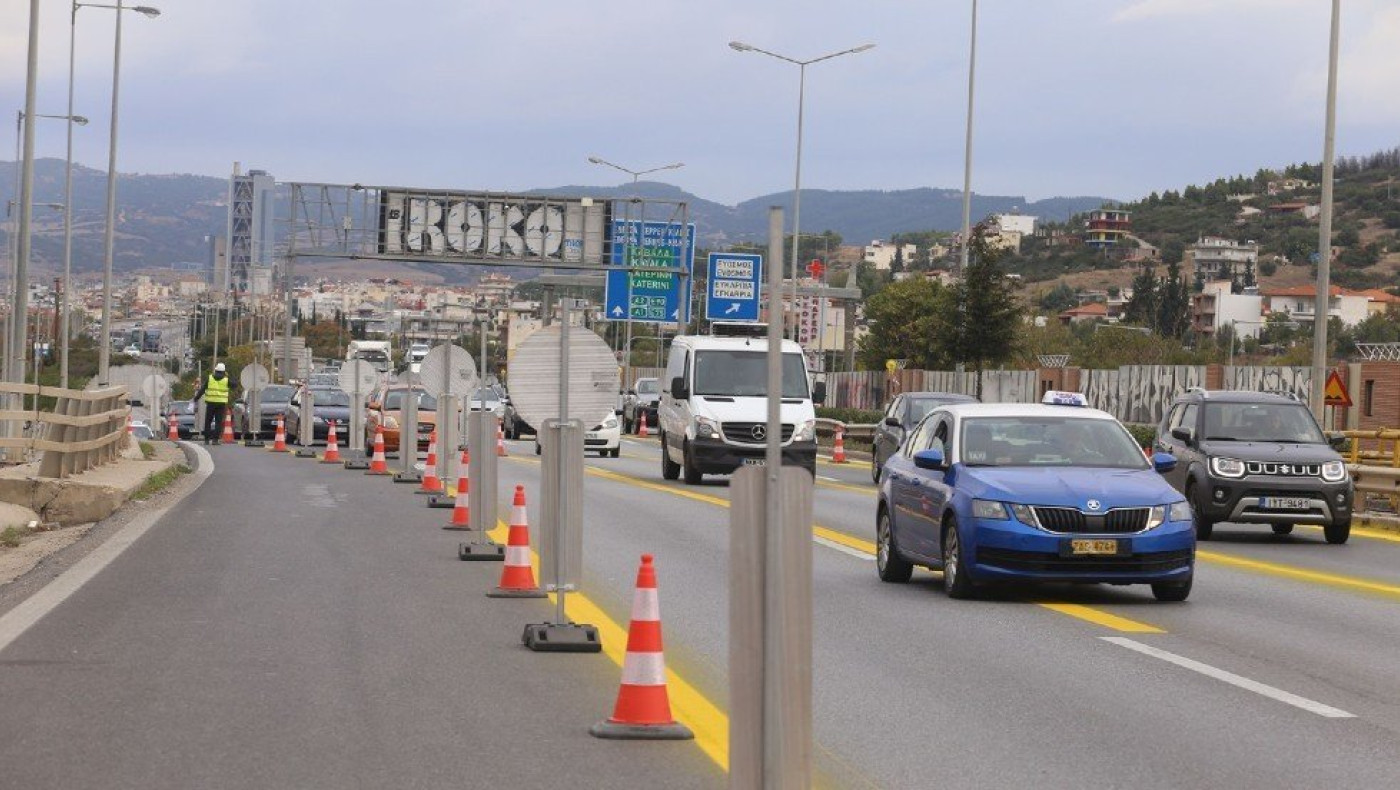Θεσσαλονίκη: Με χαμηλές ταχύτητες η κυκλοφορία των οχημάτων στον περιφερειακό