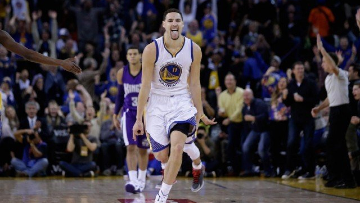 «Έσπασε τα κοντέρ» με τους... πόντους του ο Κλέι Τόμσον!! (video)