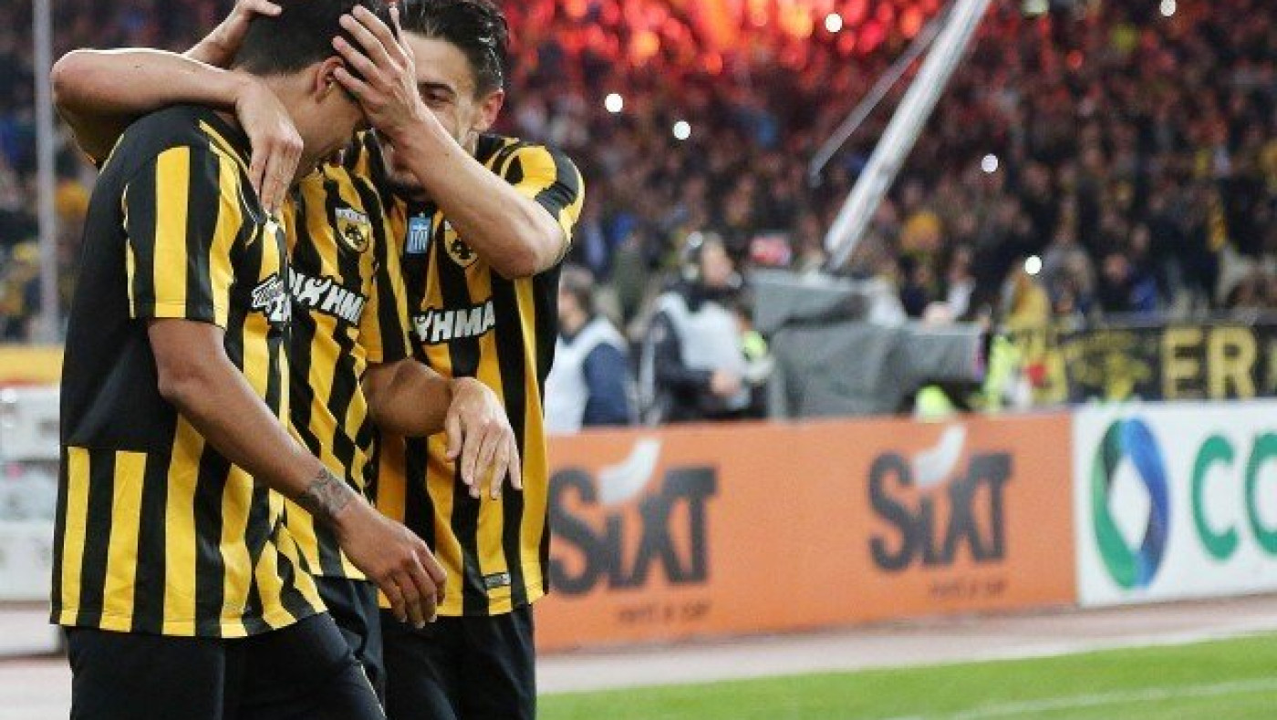 Με τύχη Βάργκας και το κλασικό 1-0 η ΑΕΚ «κλείδωσε» τη δεύτερη θέση