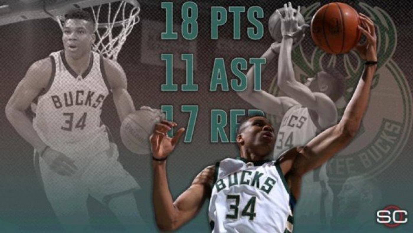 Τα κάνει όλα και… συμφέρει ο Αντετοκούνμπο (video)