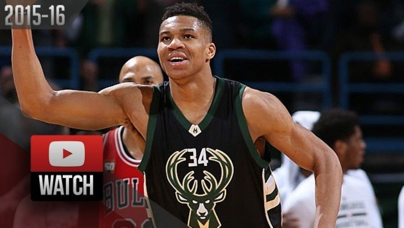 Γεμάτο Γιάννη Αντετοκούνμπο το Top 10 των Μπακς (video)