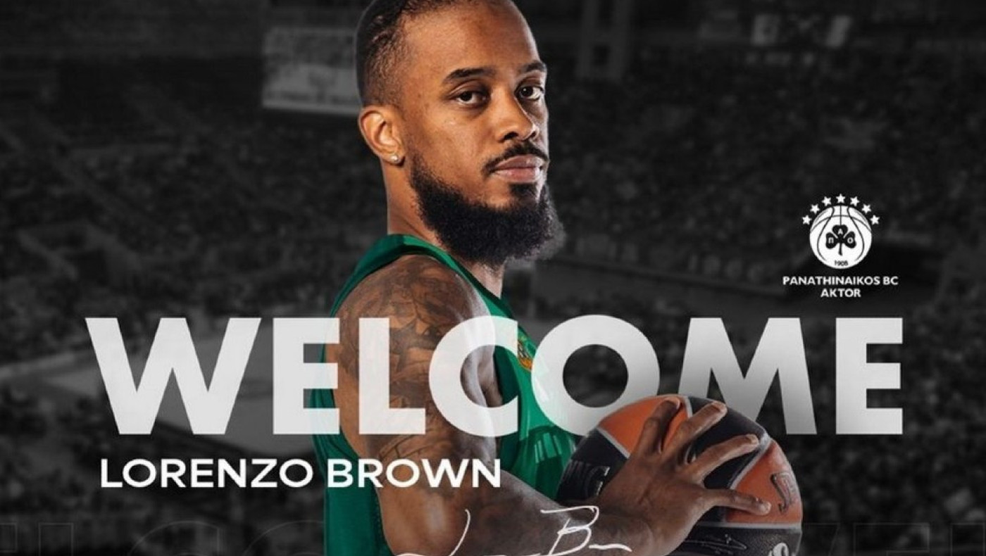 Παναθηναϊκός για Μπράουν: «Είσαι το τέλειο κομμάτι στο πράσινο παζλ»