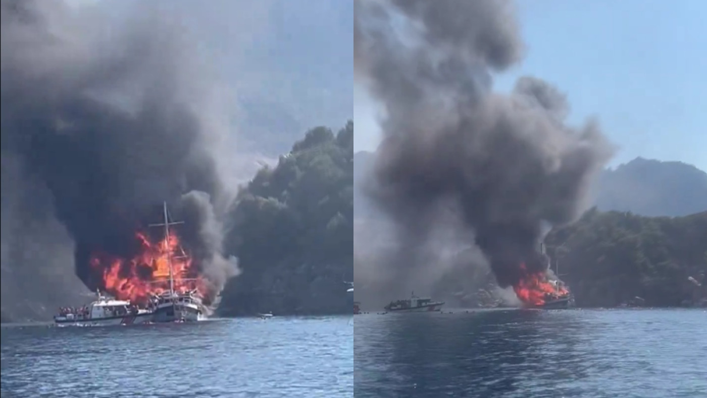 Βυθίστηκε τουριστικό σκάφος στον Μαρμαρά: Αγώνας για τη διάσωση 110 επιβατών