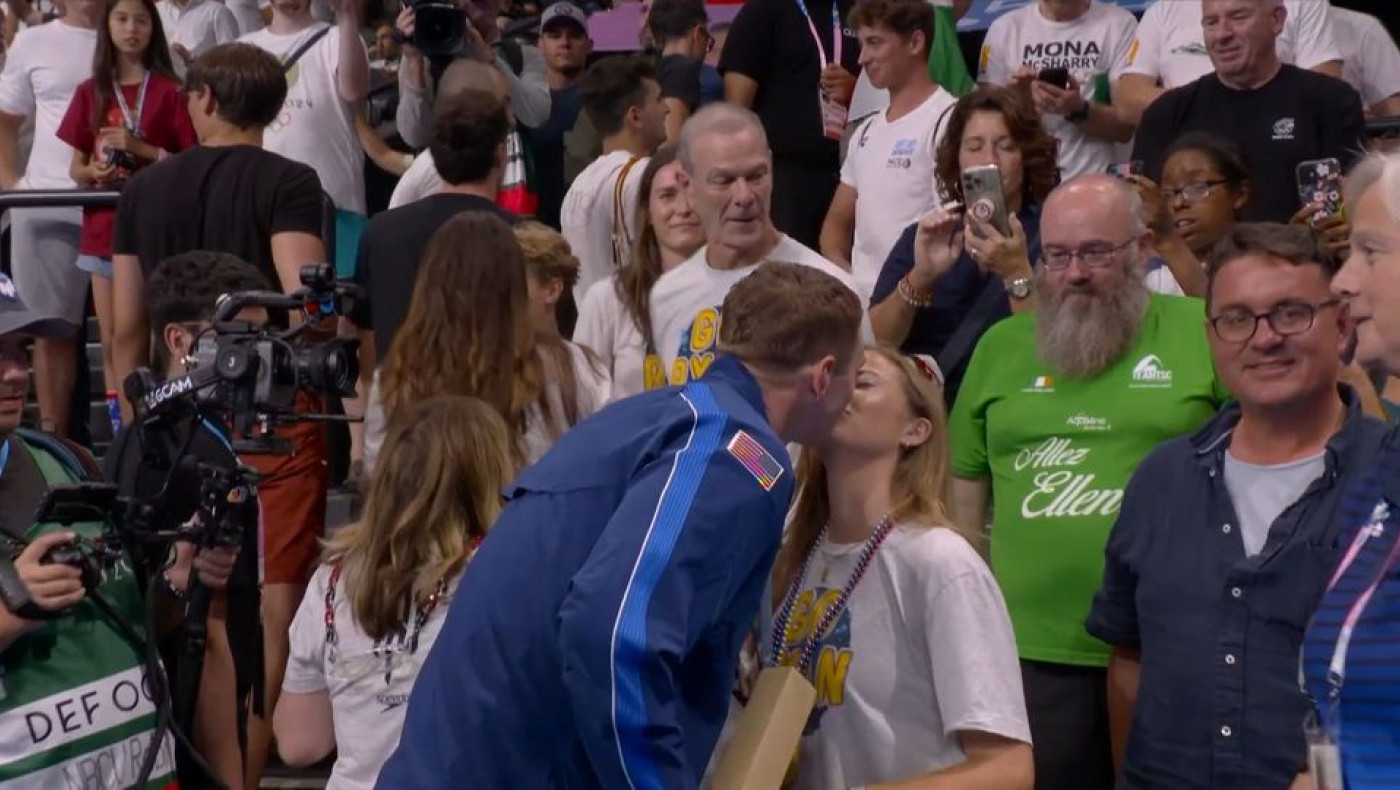 Ολυμπιακοί Αγώνες: Έμαθε το φύλο του μωρού του μόλις κέρδισε το μετάλλιο! (vid)