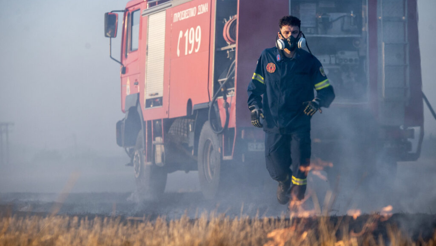Θεσσαλονίκη: Φωτιά σε αγροτική περιοχή-Έσπευσαν ισχυρές πυροσβεστικές δυνάμεις