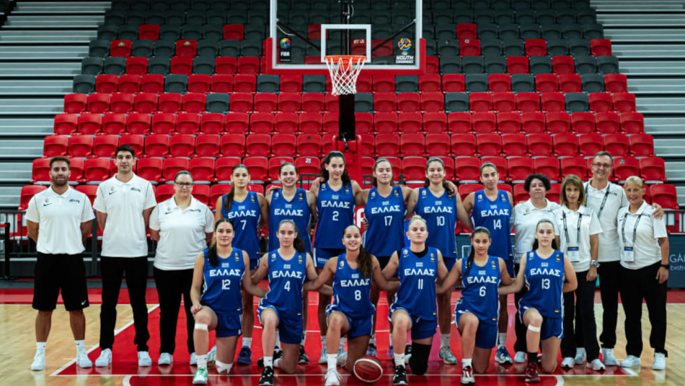 LIVE ο αγώνας της Εθνικής Κορασίδων (U16): Κόντρα στην Ιταλία για μια θέση στα προημιτελικά