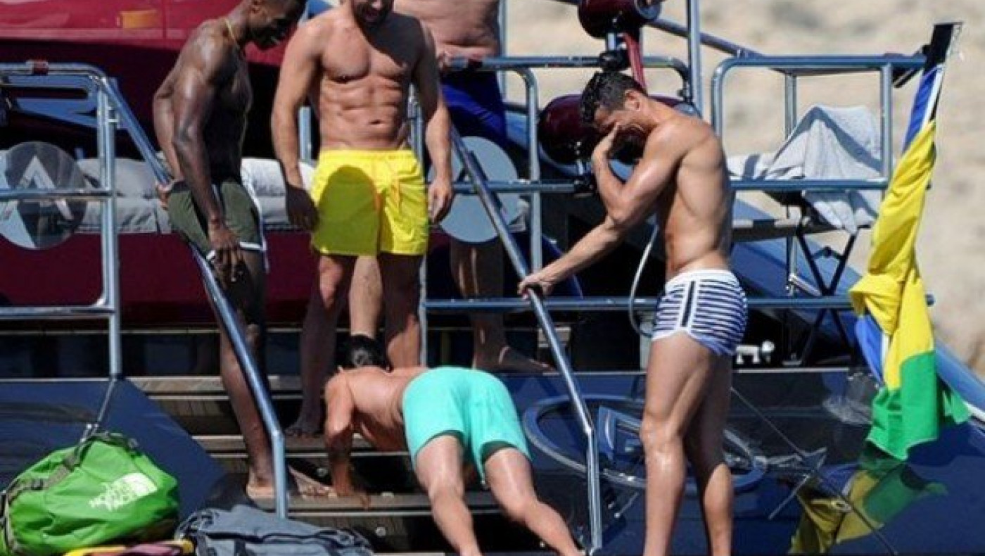 Έτσι προετοιμάζεται για το Euro o Ρονάλντο!    (pics)