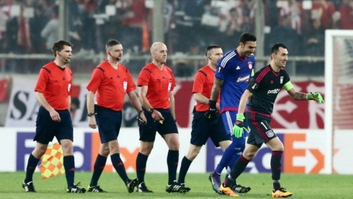 «Η UEFA ερευνά το Ολυμπιακός- Αντερλεχτ, υποβιβασμός για τον διαιτητή»
