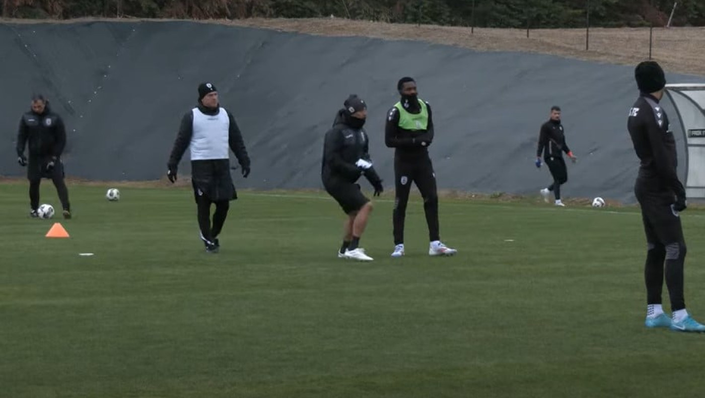 ΠΑΟΚ: Συμμετοχή Ουρτάδο στην προπόνηση και... μαθήματα από Λουτσέσκου! (vid)