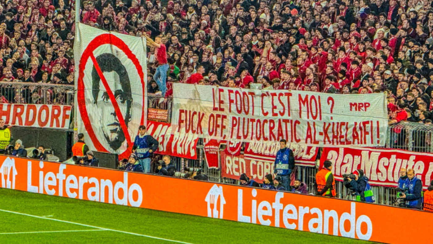 Champions League: «Άντε γαμ@@ου πλουτοκράτη» στον Αλ Κελαϊφί από τους οπαδούς της Μπάγερν