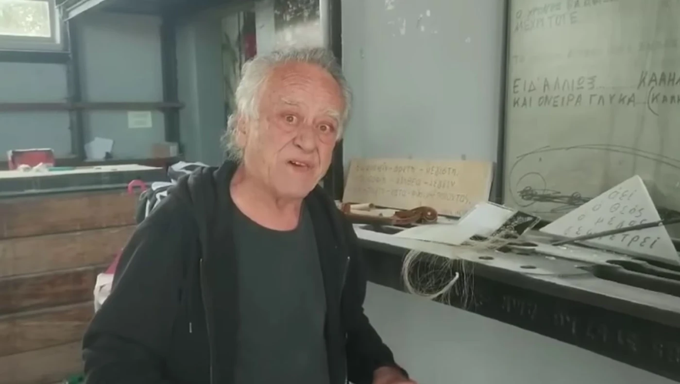 Βανδάλισαν το «Τρενοτεχνείο» του ηθοποιού Νίκο Καλογερόπουλου