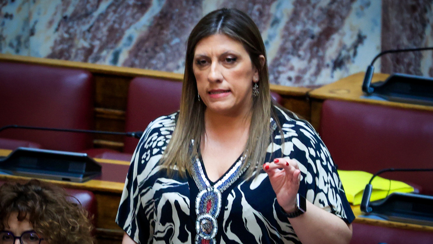 Δίκη στον ΣΚΑΙ-Ζωή Κωνσταντοπούλου: «Το σκηνικό στο Telekom Center Athens συγκαλύπτει το έγκλημα των υποκλοπών»