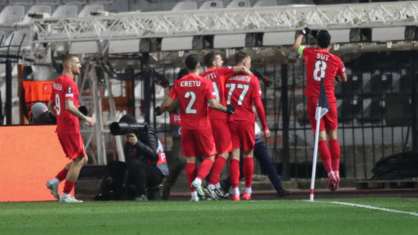 ΠΑΟΚ-Στεάουα: Οι Ρουμάνοι ισοφάρισαν σε 1-1 με Γκεοργκίτα