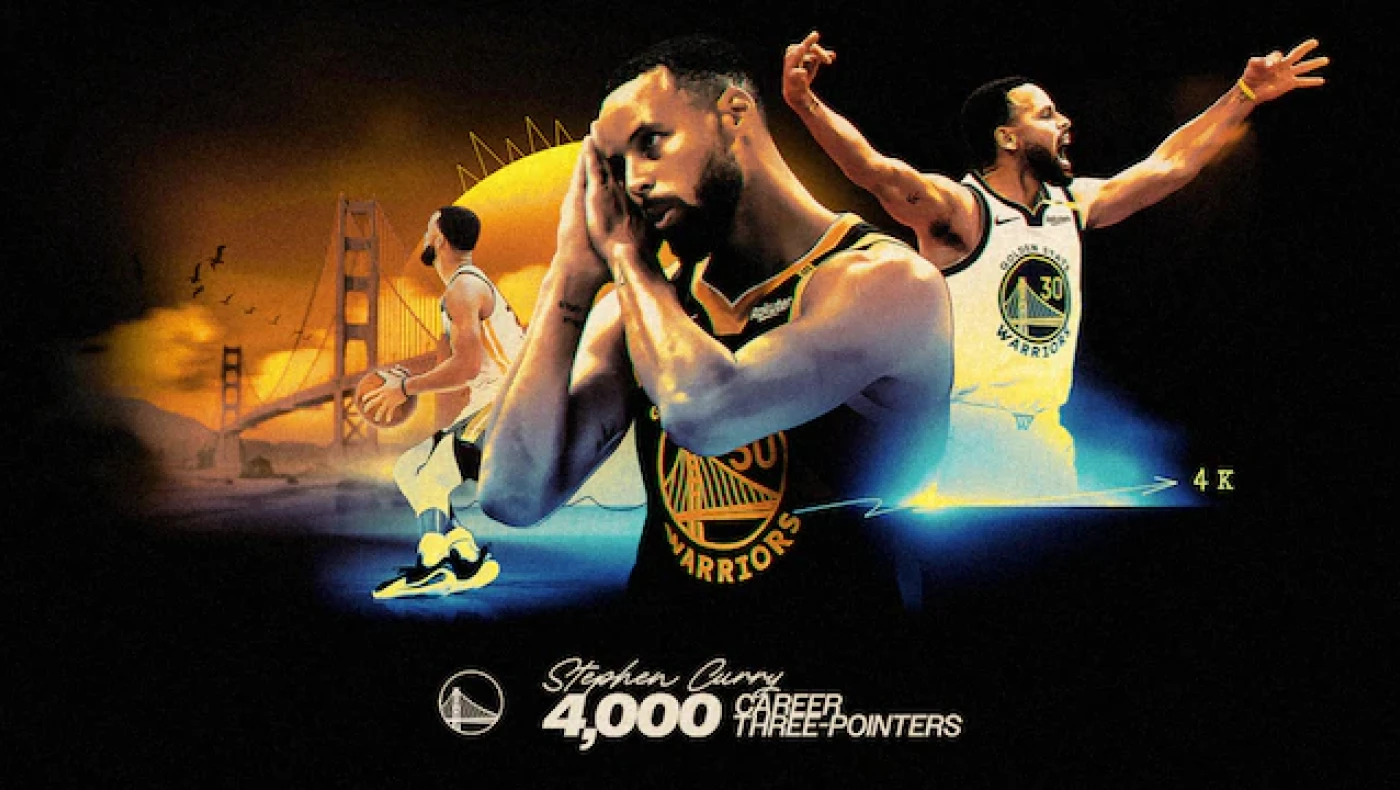 NBA: Ασύλληπτος Στεφ Κάρι, έγινε ο πρώτος στην ιστορία που ξεπέρασε τα 4.000 τρίποντα!