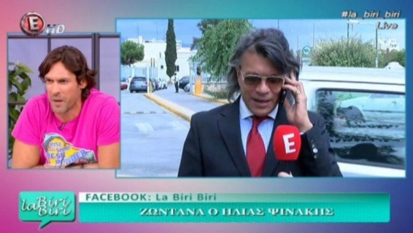 Η απίστευτη «σπόντα» του Ηλία Ψινάκη στον Γιάννη Σπαλιάρα! (ΒΙΝΤΕΟ)