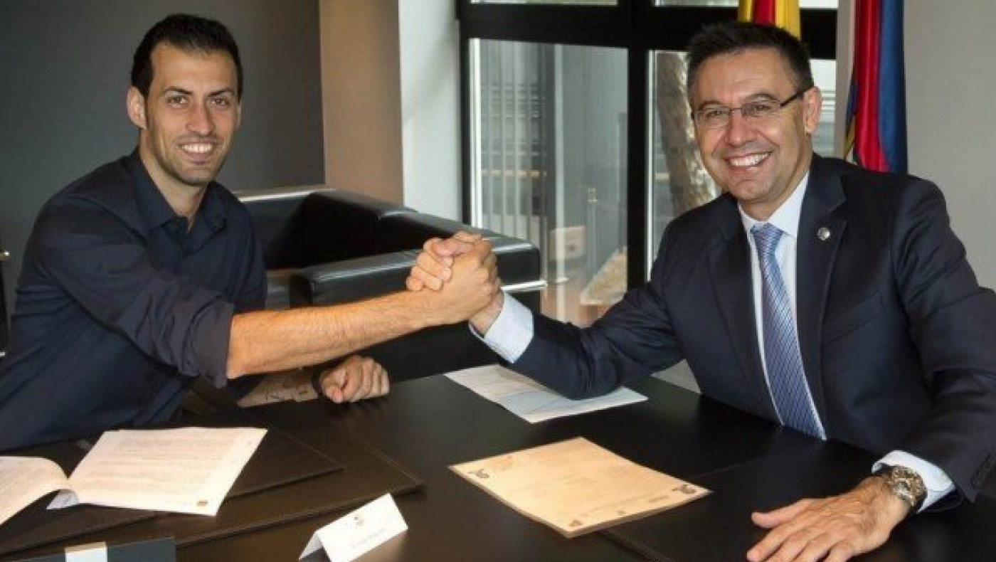 Ανανέωσε και               επίσημα           ο Μπουσκέτς