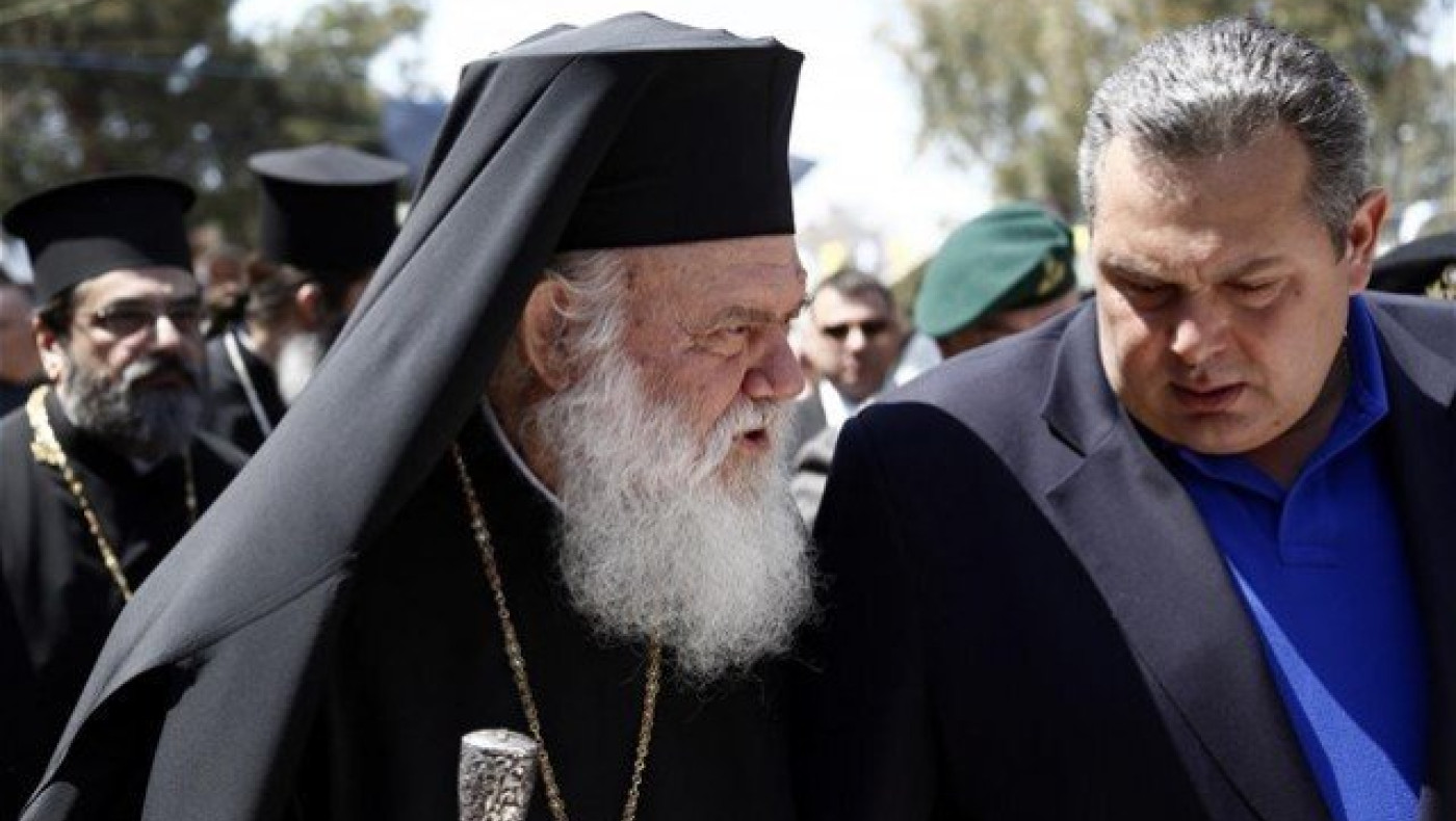 Διαφοροποίηση Καμμένου για τα θρησκευτικά – Συνάντηση με Ιερώνυμο