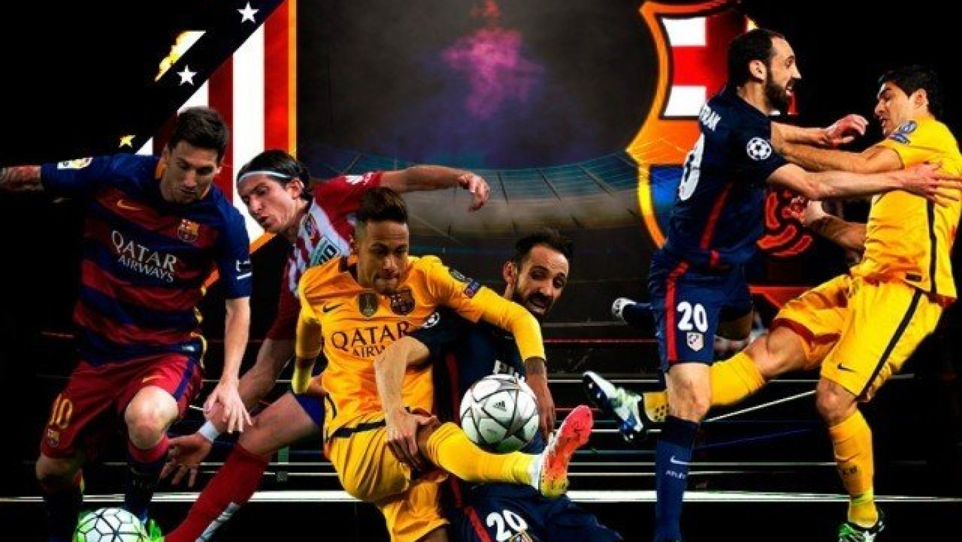 Μπαρτσελόνα vs Ατλέτικο: Πολύ   το  ξύλο!  (videos)