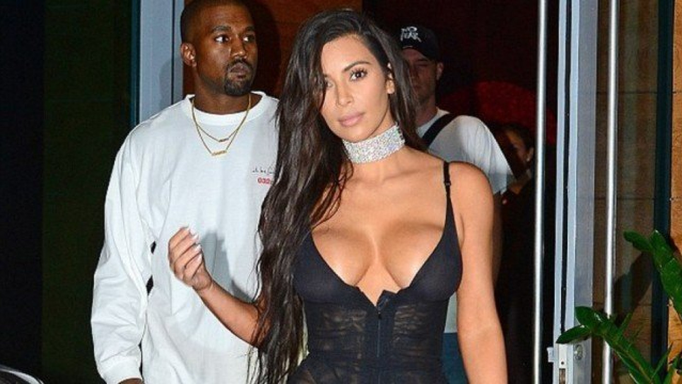 Το αποκαλυπτικό see through φόρεμα της Kim Kardashian (pics)
