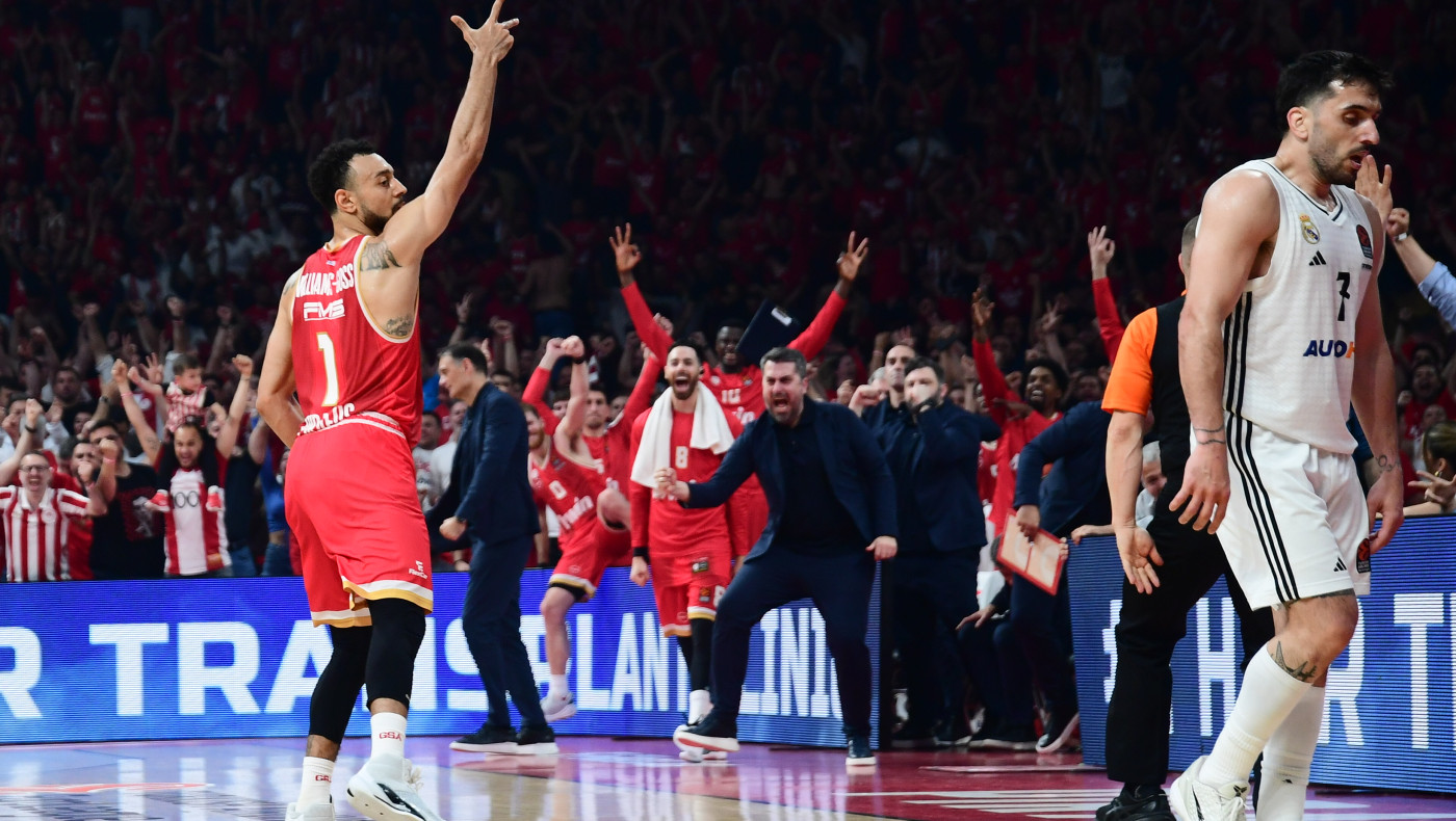 Για τέταρτη σερί χρονιά στο Final 4 ο Ολυμπιακός - Ο χαρακτηρισμός του Γουόκαπ για Παπανικολάου