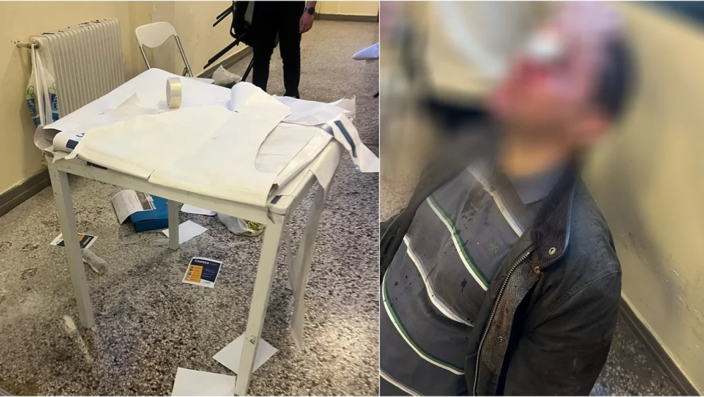 Νομική Σχολή: Πώς έκαναν καταδρομική επίθεση οι οκτώ κουκουλοφόροι (vid)