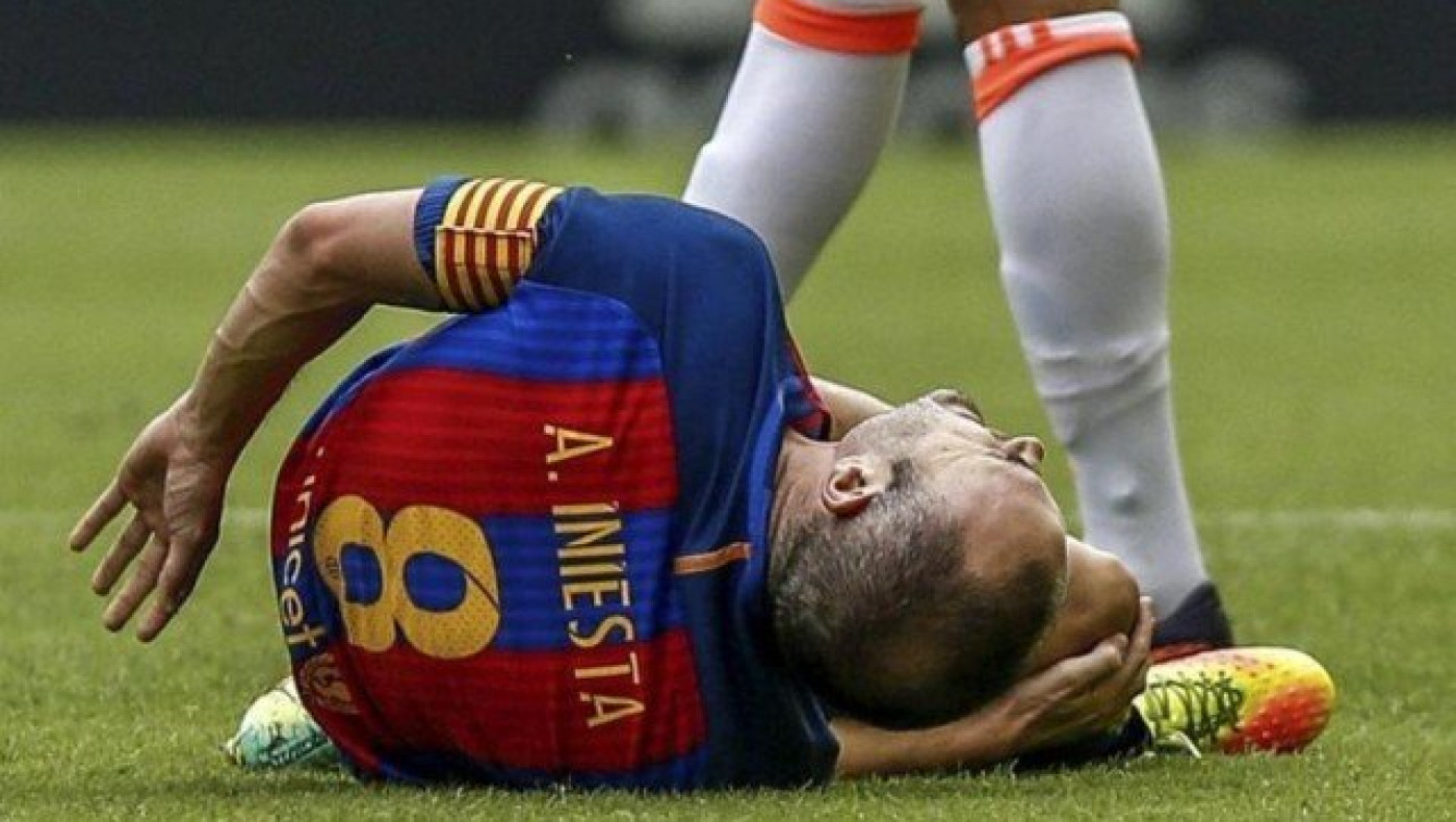 Άσχημα τα νέα για τον                        Ινιέστα