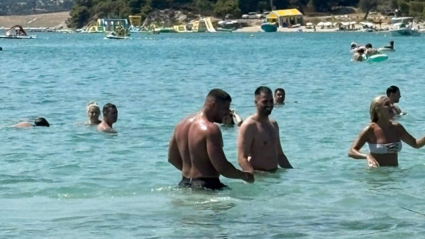 Ιωάννα Τούνη: Απολαμβάνει την Χαλκιδική παίζοντας βόλεϊ