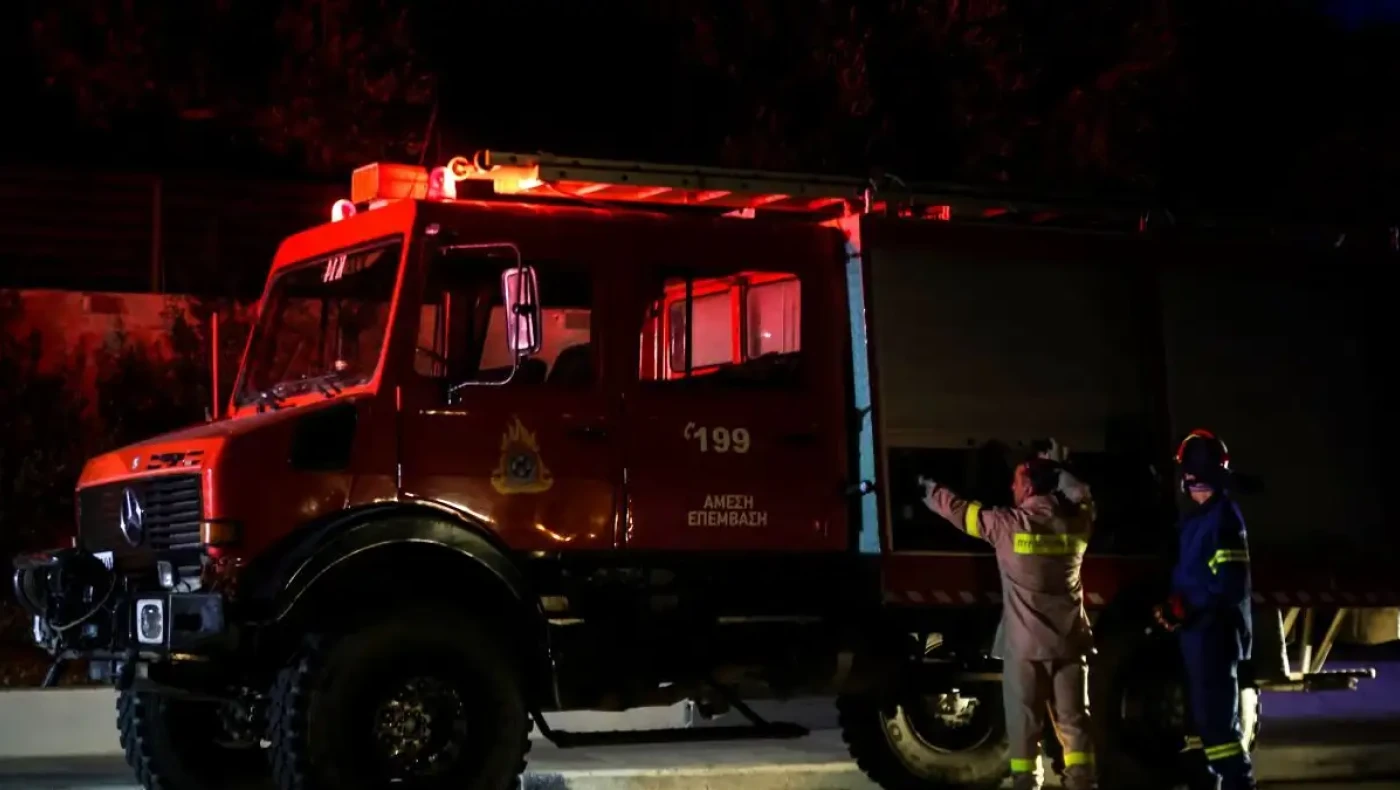 Τραγωδία στο Άγιο Όρος: Απανθρακώθηκε οδηγός φορτηγού