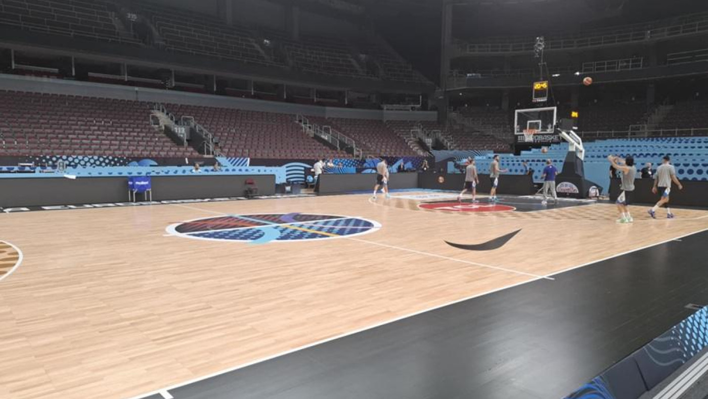 EuroBasket 2025: Η πρώτη προπόνηση της Εθνικής στη Ρίγα-Δηλώσεις Κατσίβελη και Καλαβρού