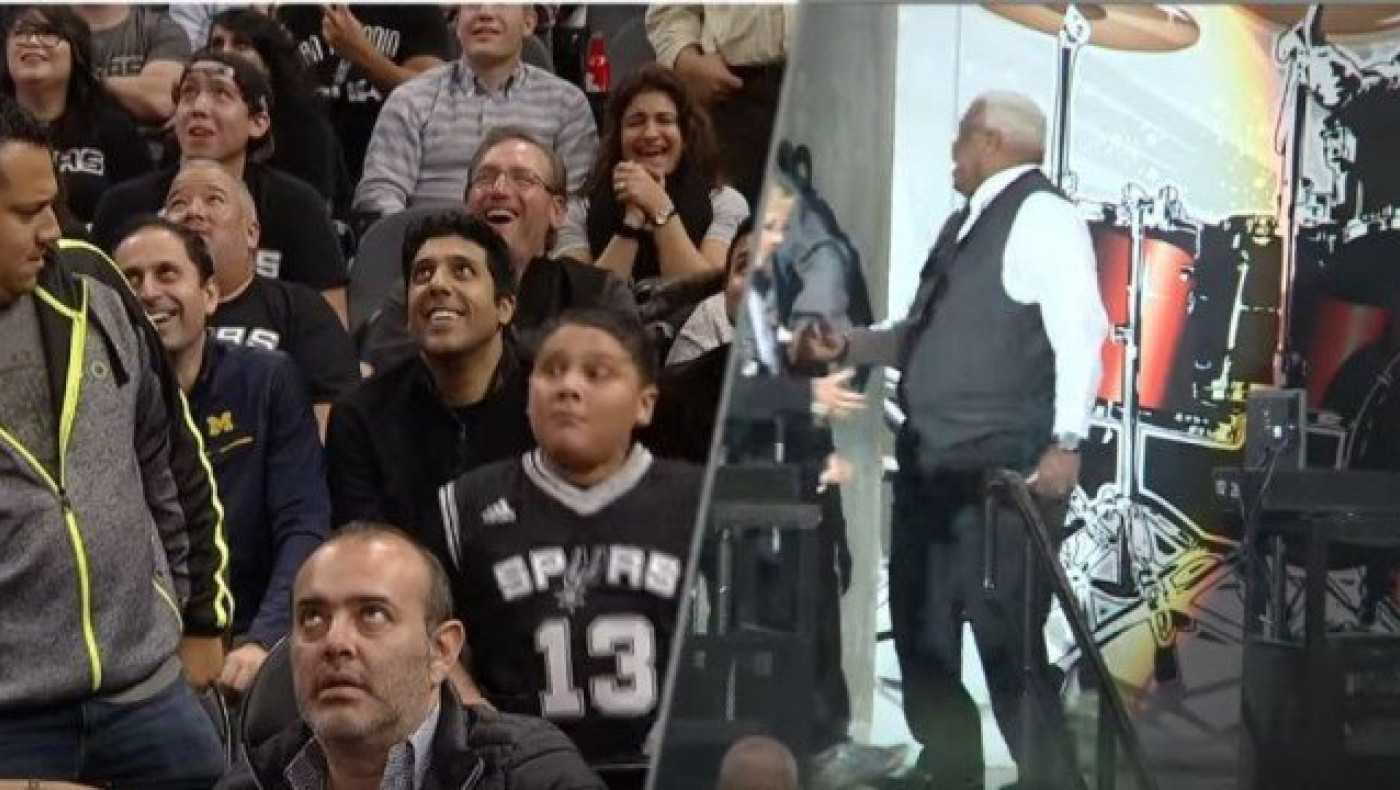 Τους έκανε να γελάσουν με την ψυχή τους...χορεύοντας (vid)