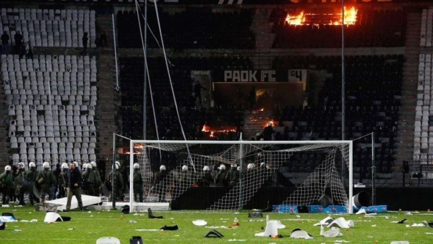 Ταυτοποίηση 36 ατόμων για τα επεισόδια στο ΠΑΟΚ - Ολυμπιακός
