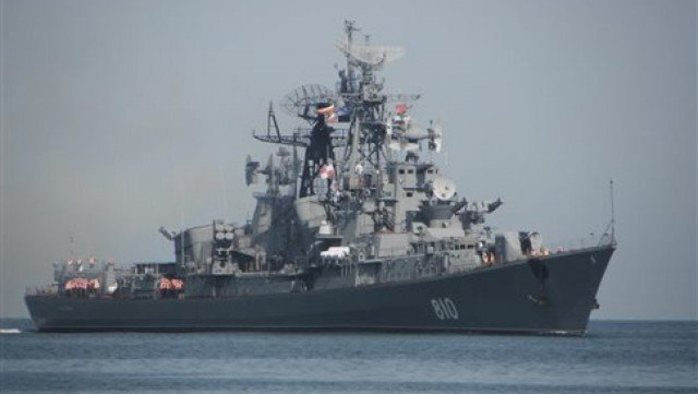 Στάση στον Πειραιά θα κάνει ρωσικό καταδρομικό εν πλω προς τη Συρία!