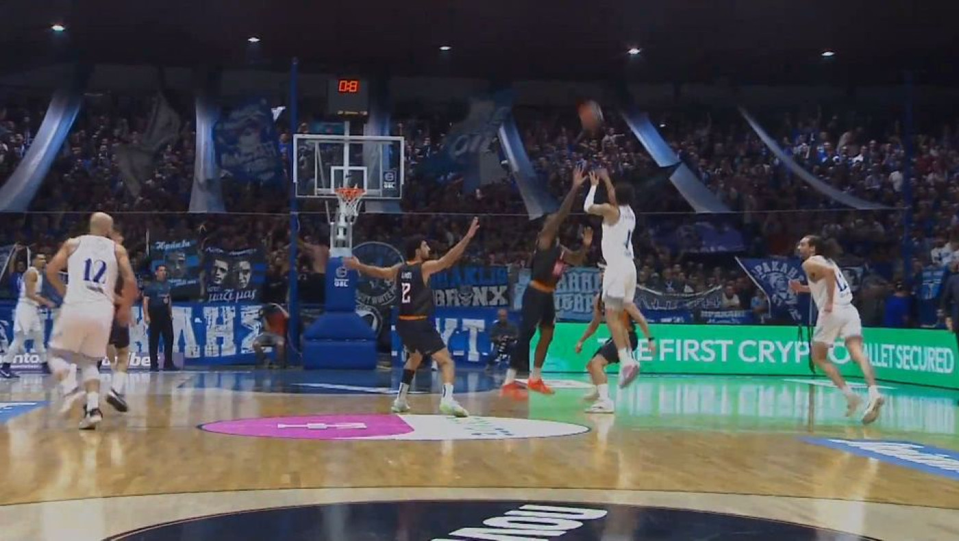 Ηρακλής-Προμηθέας: Το εντυπωσιακό buzzer beater του Φόστερ στο φινάλε του α' δεκαλέπτου