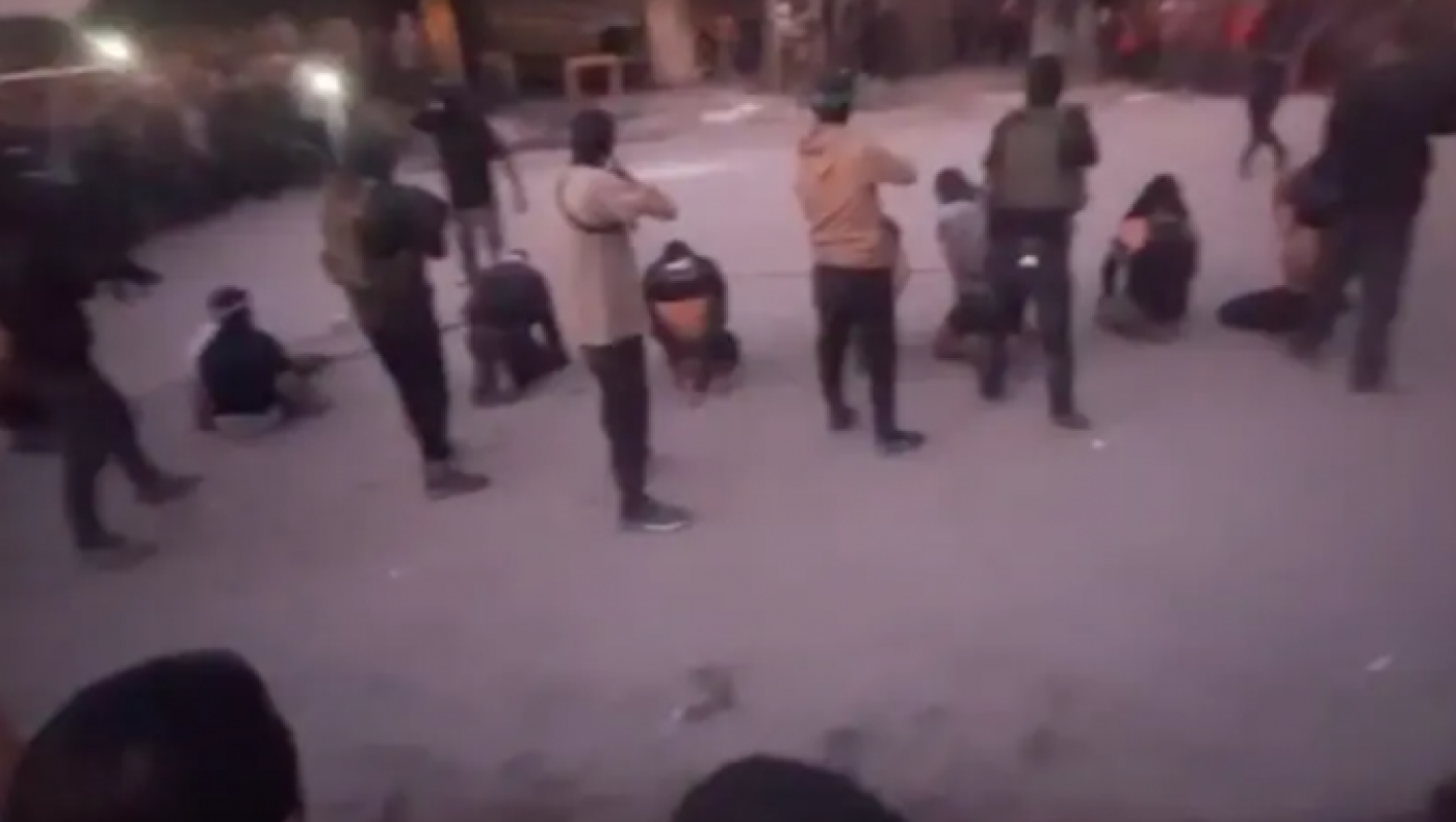 Χαμάς: Εκτέλεση Παλαιστίνιων για προδοσία-Σκληρές εικόνες (vid)