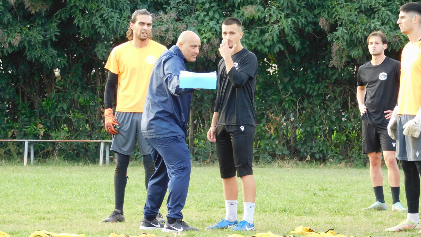 Πρώτη προπόνηση του Παντζιαρά με τον Πιερικό